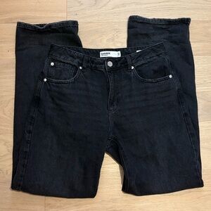 Garage Black Slouchy Jeans